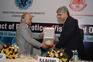 ChiefGuest Dr Badwe Receiving Memento